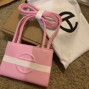 Telfar Small Bubblegum Shopping Bag